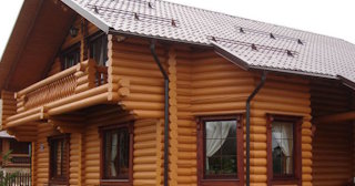 Строительство дома из оцилиндрованного бревна в Ишиме - от 134667 рублей
